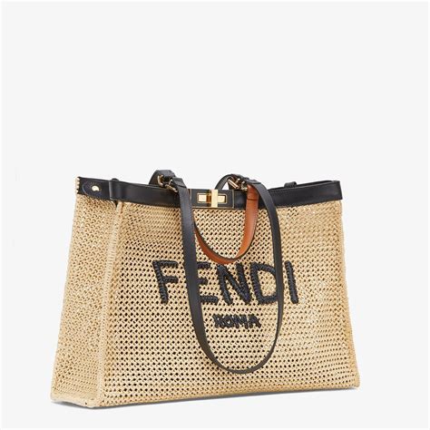 fendi plastic beach bag|fendi small tote bag.